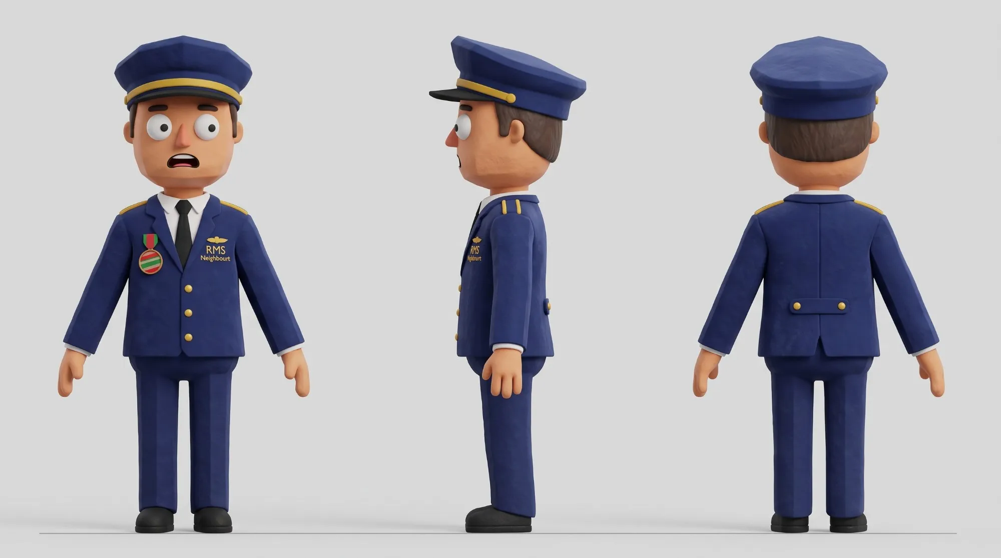 The Officer, character sheet